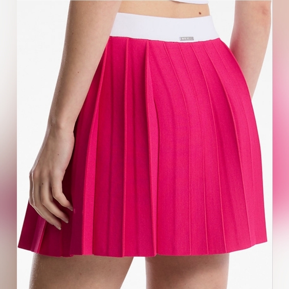 NWT Michael Kors Pleated Stretch Knit Skirt - Picture 4 of 6